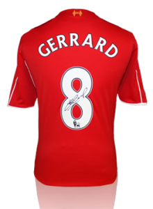 framed gerrard shirt